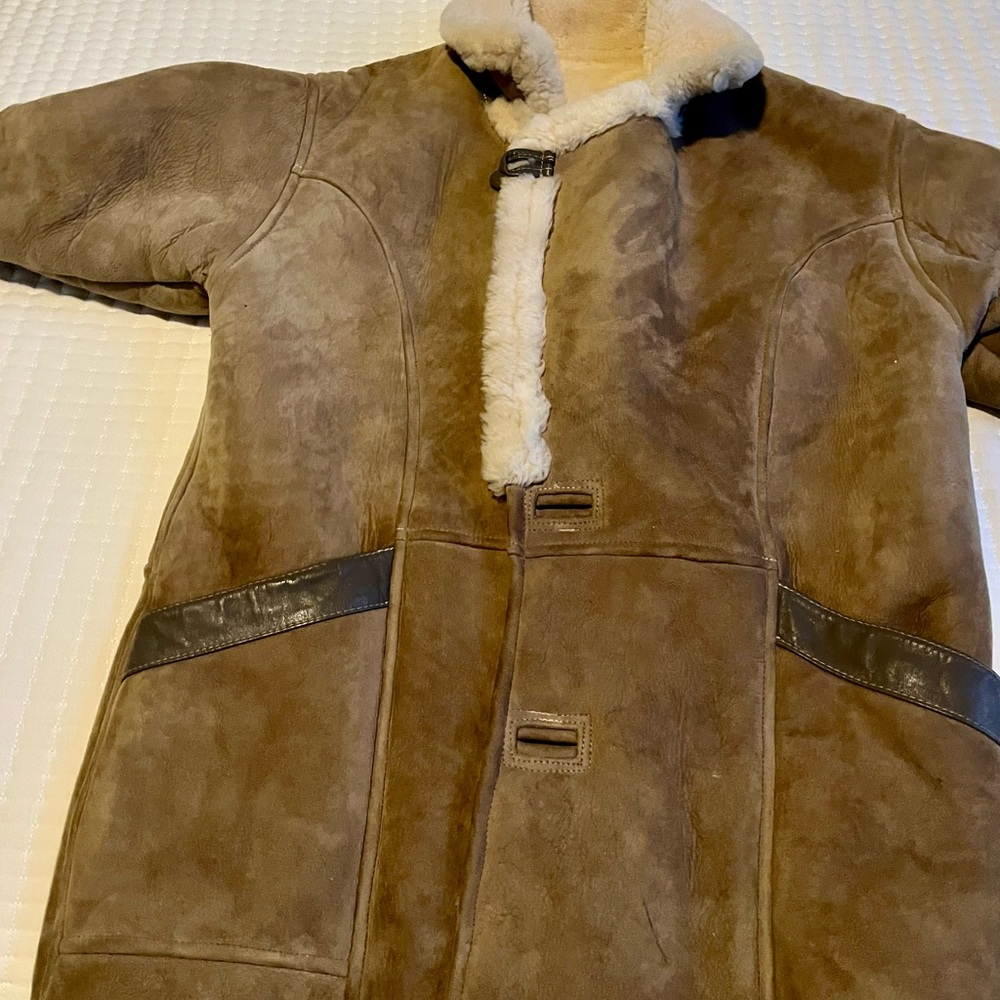 Sherling leather jacket made in Australia